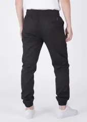 Men Joggers with Pockets Slim Fit Athletic Pants Black