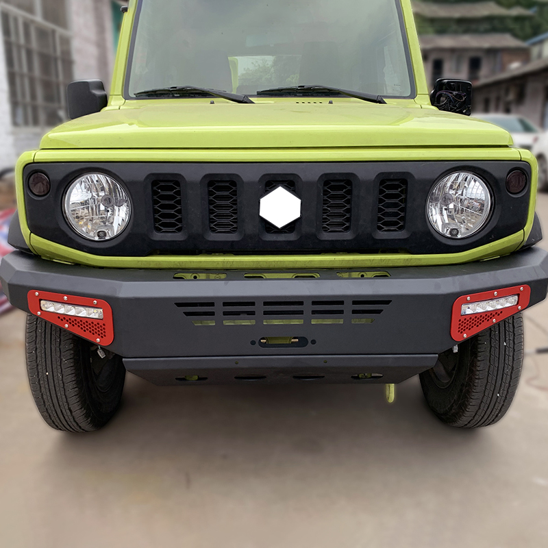 Front Bumper B Steel with Winch mount for Jimny JB74W JB64W JB74 JB64 2018+