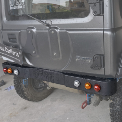 Retro nostalgic series Rear Bumper with lamp for Jimny JB74W JB64W JB74 JB64 2018+
