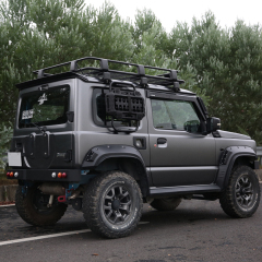 Retro nostalgic series Rear Bumper with lamp for Jimny JB74W JB64W JB74 JB64 2018+