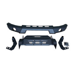 Front Bumper C Steel/Aluminium with Winch mount for Jimny JB74W JB64W JB74 JB64 2018+