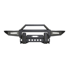 Front Bumper A - Steel/Aluminium with DRL with Winch mount for Jimny JB74W JB64W JB74 JB64 2018+