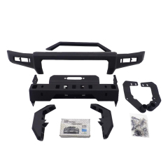 Front Bumper A - Steel/Aluminium with DRL with Winch mount for Jimny JB74W JB64W JB74 JB64 2018+