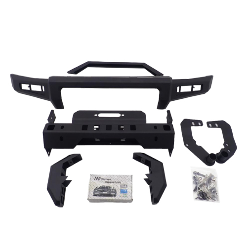 Front Bumper A - Steel/Aluminium with DRL with Winch mount for Jimny JB74W JB64W JB74 JB64 2018+