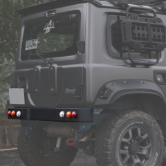 Retro nostalgic series Rear Bumper with lamp for Jimny JB74W JB64W JB74 JB64 2018+