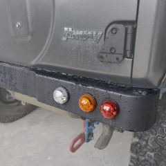 Retro nostalgic series Rear Bumper with lamp for Jimny JB74W JB64W JB74 JB64 2018+