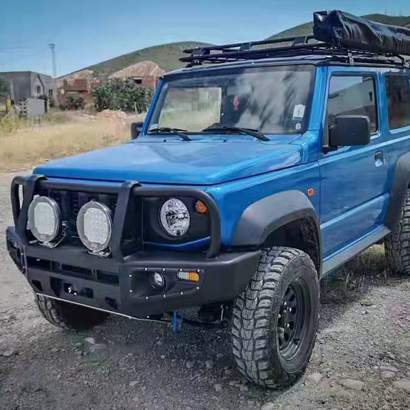 Front Bumper D with Winch mount for Jimny JB74W JB64W JB74 JB64 2018+
