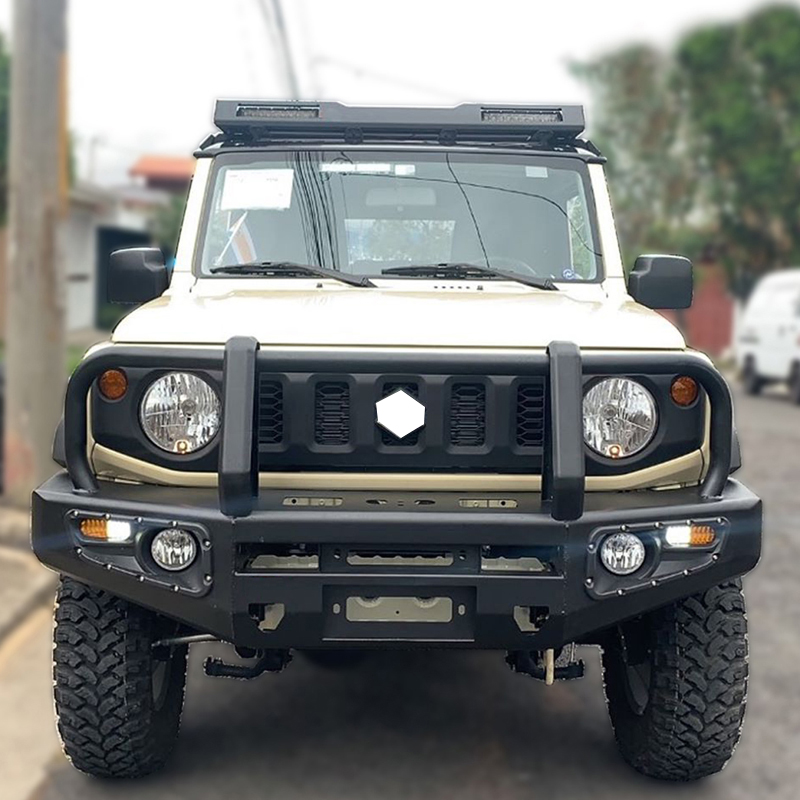 Front Bumper D with Winch mount for Jimny JB74W JB64W JB74 JB64 2018+