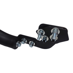 Small Bull Bar - F NO winch mount Black-Steel for Jimny JB74W JB64W JB74 JB64 2018+