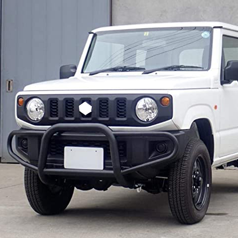 Bull Bar G NO winch mount Black-Steel for Jimny JB74W JB64W JB74 JB64 2018+