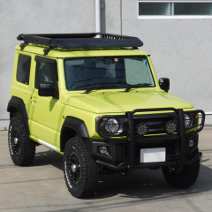 Big Bull Bar H NO winch mount black-carbon steel for Jimny JB74W JB64W JB74 JB64 2018+
