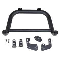 Small Bull Bar - F NO winch mount Black-Steel for Jimny JB74W JB64W JB74 JB64 2018+