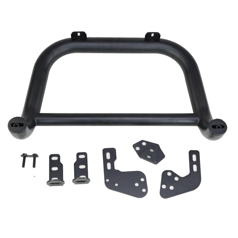 Small Bull Bar - F NO winch mount Black-Steel for Jimny JB74W JB64W JB74 JB64 2018+