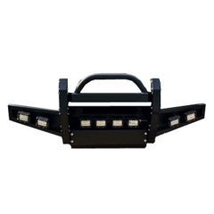 Assemble Front Bumper E NO winch mount with 8 LEDs for Jimny JB74W JB64W JB74 JB64 2018+