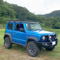 Front Bumper D with Winch mount for Jimny JB74W JB64W JB74 JB64 2018+