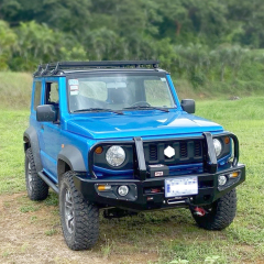 Front Bumper D with Winch mount for Jimny JB74W JB64W JB74 JB64 2018+
