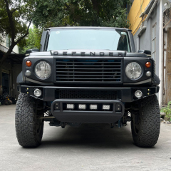 Lighting frame/guard plate for plastic narrow body front bar Including 4 LED(18W*4PCS) spotlights+Relay cable Materialiron for Jimny JB74W JB64W JB74 JB64 2018+