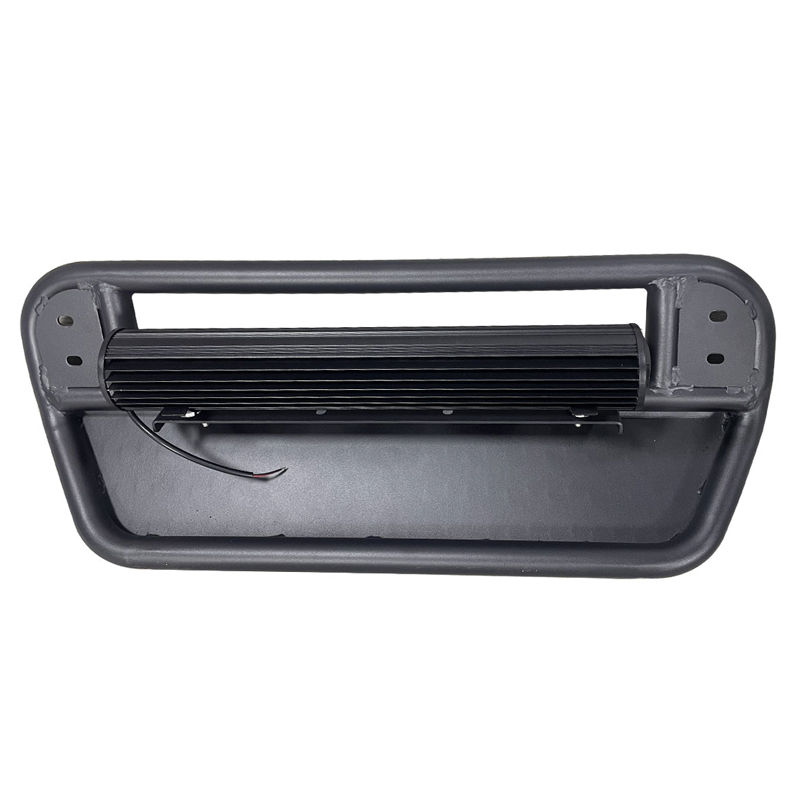 Lighting frame/guard plate for plastic narrow body front bar Including 126W*1PCS spotlights+Relay cable Materialiron for Jimny JB74W JB64W JB74 JB64 2018+