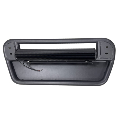 Lighting frame/guard plate for plastic narrow body front bar Including 126W*1PCS spotlights+Relay cable Materialiron for Jimny JB74W JB64W JB74 JB64 2018+