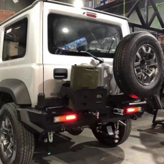 Rear Bumper B Steel with rear lights Bumper & tow bar two in one for Jimny JB74W JB64W JB74 JB64 2018+