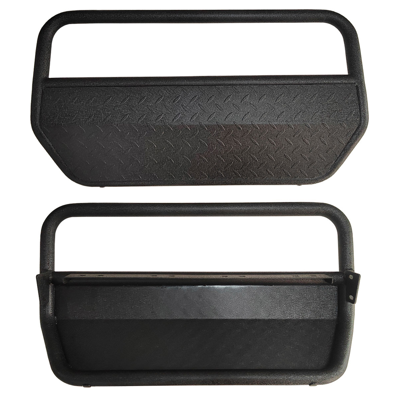 Lighting frame/guard plate for plastic narrow body front bar Including 4 LED(50W*4PCS) spotlights+Relay cable Materialiron for Jimny JB74W JB64W JB74 JB64 2018+