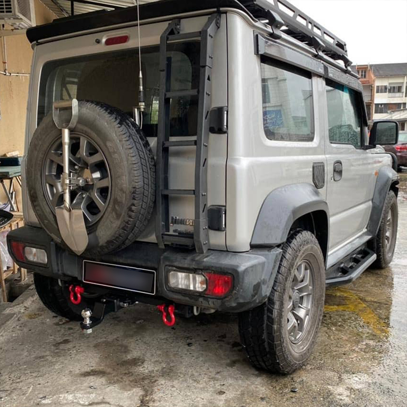 Tow Bar / with RED Shackles for Jimny JB74W JB64W JB74 JB64 2018+