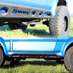 Sport side bar Rock slider NO LOGO or with Jimny LOGO for Jimny JB74W JB64W JB74 JB64 2018+