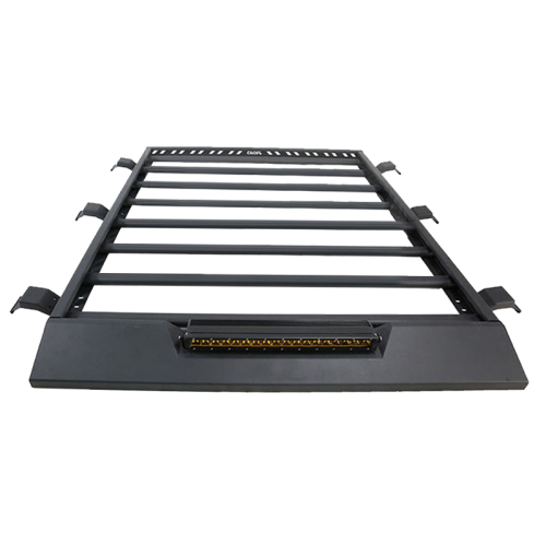 Roof Rack C aluminium With 1 * Yellow LED light Height 6cm for Jimny JB74W JB64W JB74 JB64 2018+
