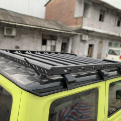 Roof Rack C aluminium With 1 * White LED light Height 6cm for Jimny JB74W JB64W JB74 JB64 2018+