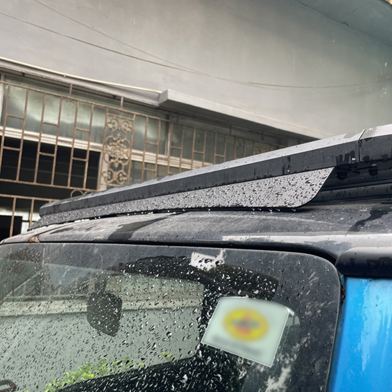 Spoiler(for flat roof rack)aluminum for Jimny JB74W JB64W JB74 JB64 2018+