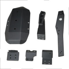 Transfer case guards protect skid plate for Jimny 2021 2020 2019 JB64 JB74 JB64W JB74W