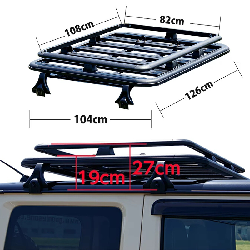 Mecha series Roof Rack-I for Jimny JB74W JB64W JB74 JB64 2018+