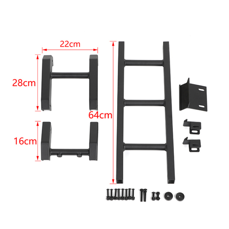 Taildoor ladder-A for Jimny JB74W JB64W JB74 JB64 2018+