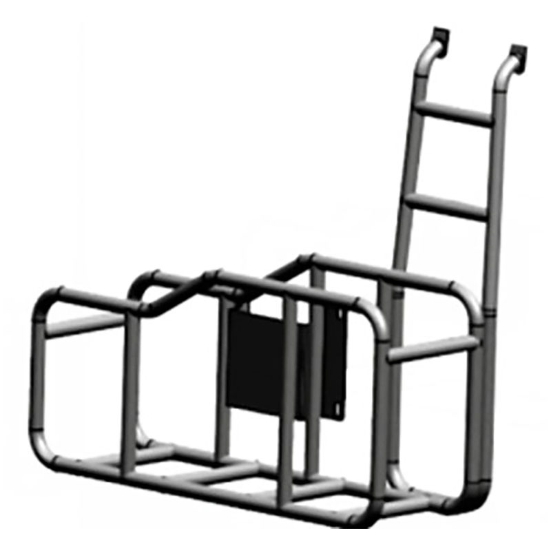 Tail ladder+storage rack+spare wheel rack 3 in 1 for Jimny JB74W JB64W JB74 JB64 2018+