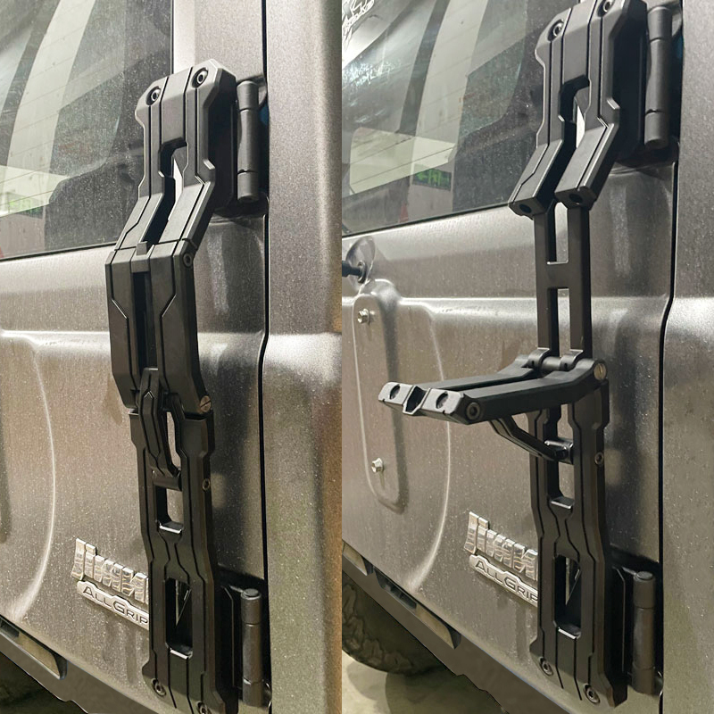 Tailgate hinge pedal/ladder Aluminium CNC process for Jimny JB74W JB64W JB74 JB64 2018+