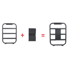 Side Ladder+Oil drum Bracket for Jimny JB74W JB64W JB74 JB64 2018+