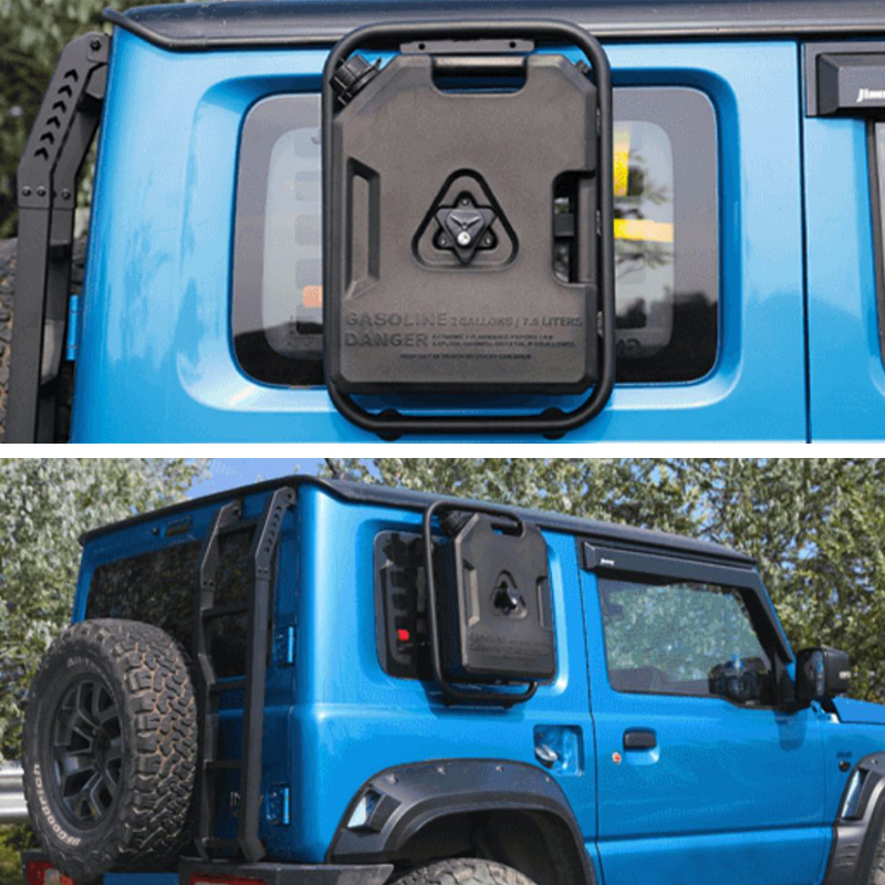 Side Ladder+Oil drum Bracket for Jimny JB74W JB64W JB74 JB64 2018+