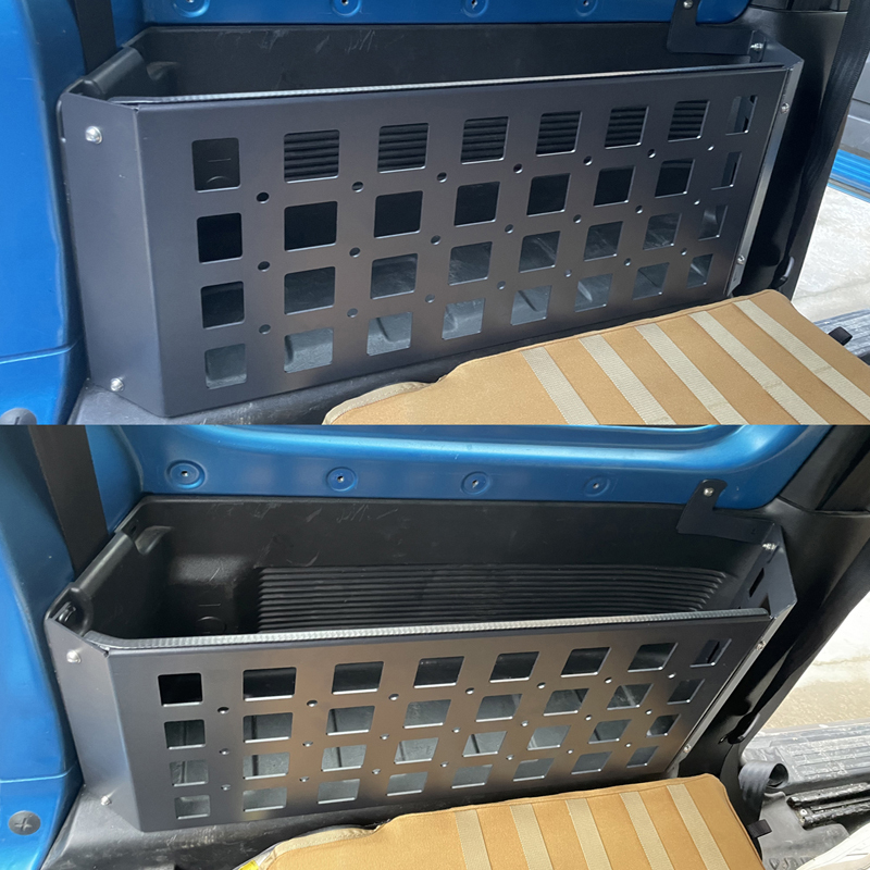 Second row seat metal storage box (left and right)for Jimny JB74W JB64W JB74 JB64 2018+