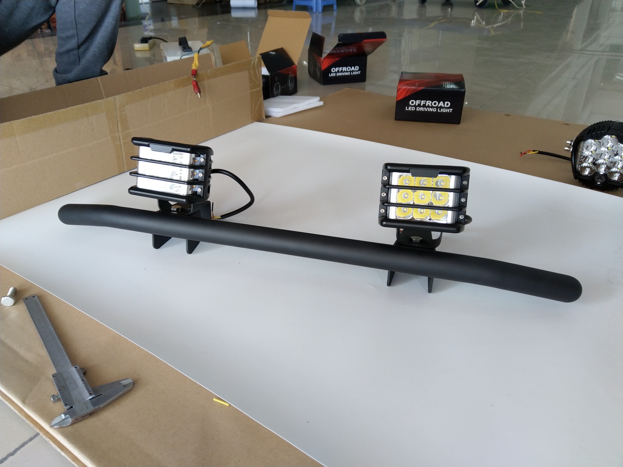 Spot light bar With 36W LED Spotlights * 2 for Jimny JB74W JB64W JB74 JB64 2018+