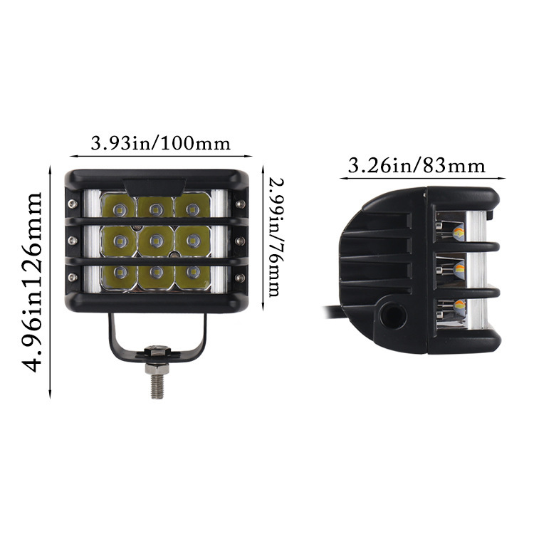 Spot light bar With 36W LED Spotlights * 2 for Jimny JB74W JB64W JB74 JB64 2018+