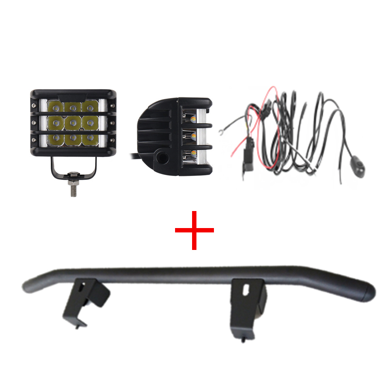 Spot light bar With 36W LED Spotlights * 2 for Jimny JB74W JB64W JB74 JB64 2018+
