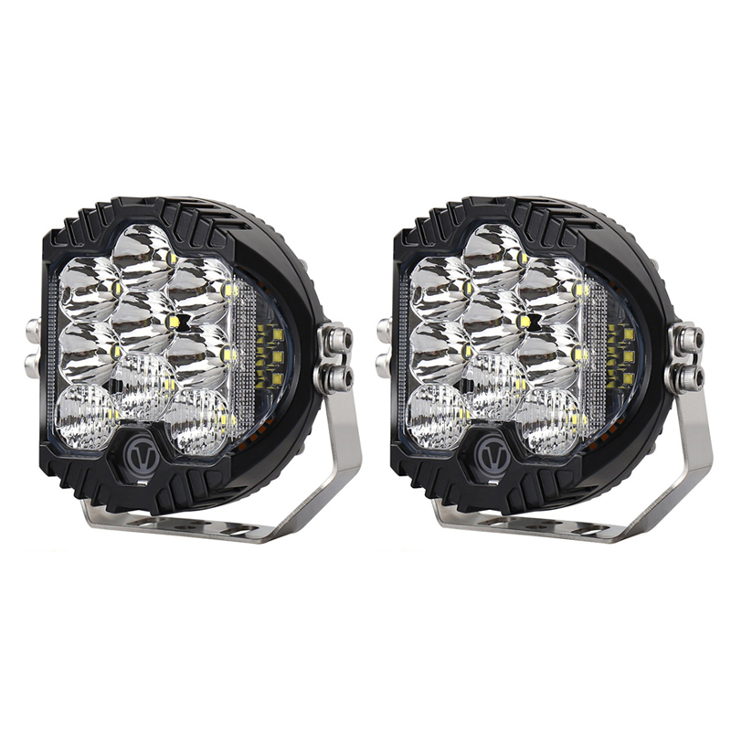 Spot light bar with 2 * 50W 5inch LED Spotlights + protect Grille for Jimny JB74W JB64W JB74 JB64 2018+