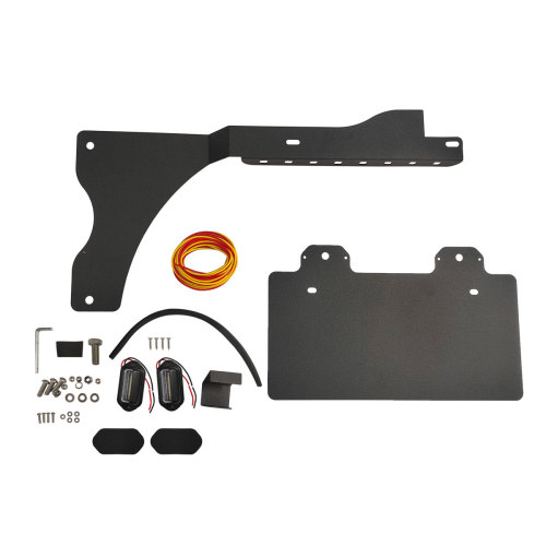 License plate Frame with 2 lights for Jimny JB74W JB64W JB74 JB64 2018+