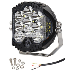 Spot light bar with 2 * 50W 5inch LED Spotlights + protect Grille for Jimny JB74W JB64W JB74 JB64 2018+