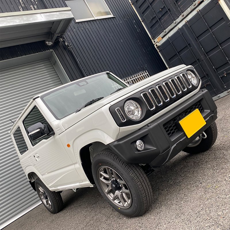 Front Grille A Chromed with LED Indicator+DRL for Jimny JB74W JB64W JB74 JB64 2018+