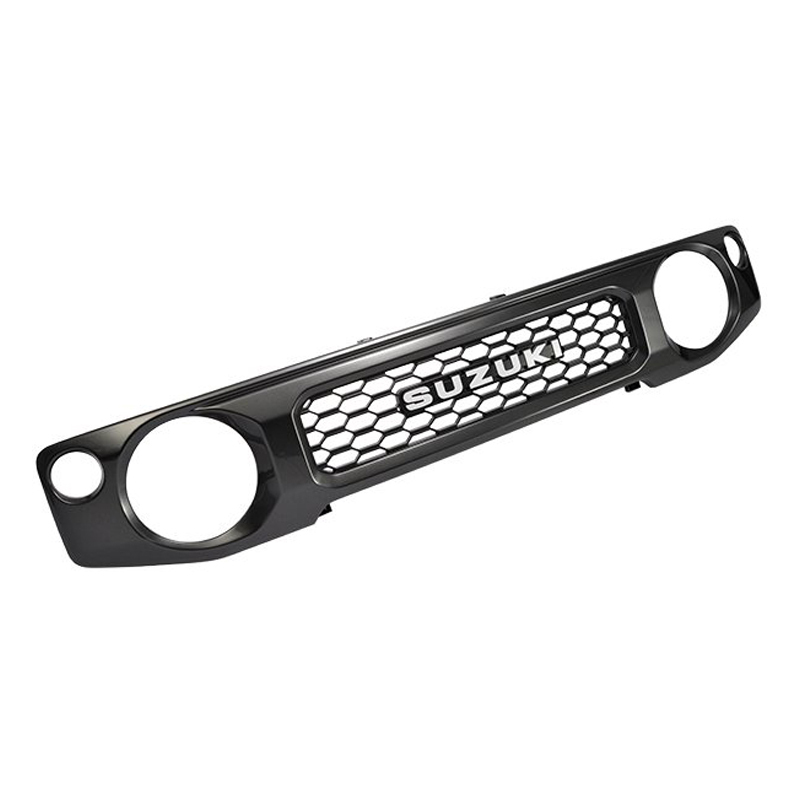 Front Grille B Black with Logo for Jimny JB74W JB64W JB74 JB64 2018+