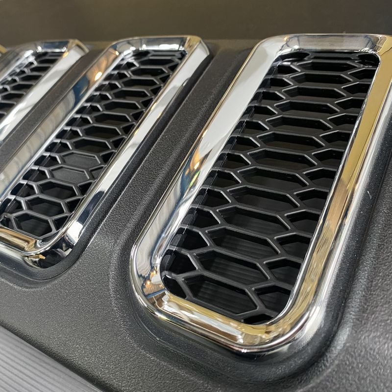 Front Grille A Chromed with LED Indicator+DRL for Jimny JB74W JB64W JB74 JB64 2018+