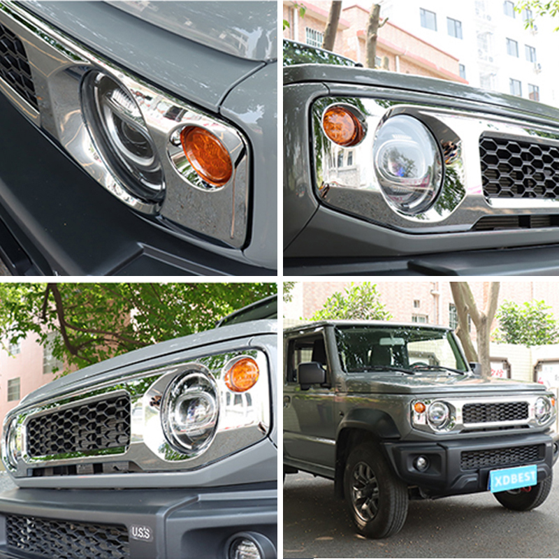 Front Grille C NO Logo Chromed for Jimny JB74W JB64W JB74 JB64 2018+
