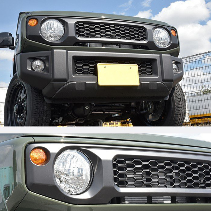 Front Grille C NO Logo Black for Jimny JB74W JB64W JB74 JB64 2018+