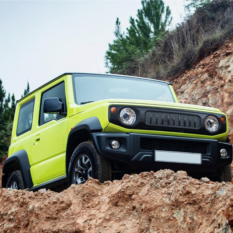 Front Grille D with Insect Grid Black for Jimny JB74W JB64W JB74 JB64 2018+